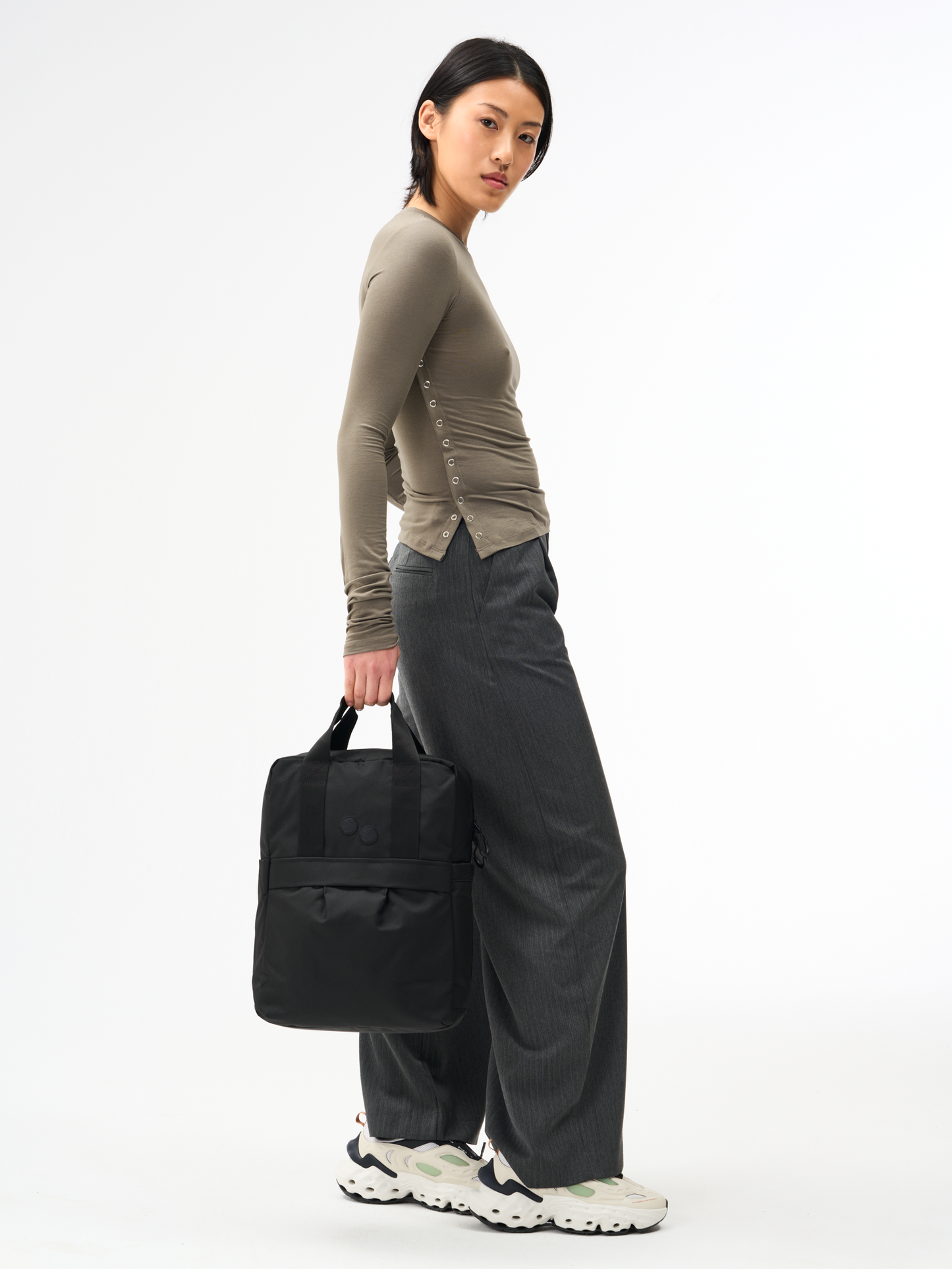 PINQPONQ KUTE Rucksack, rooted black