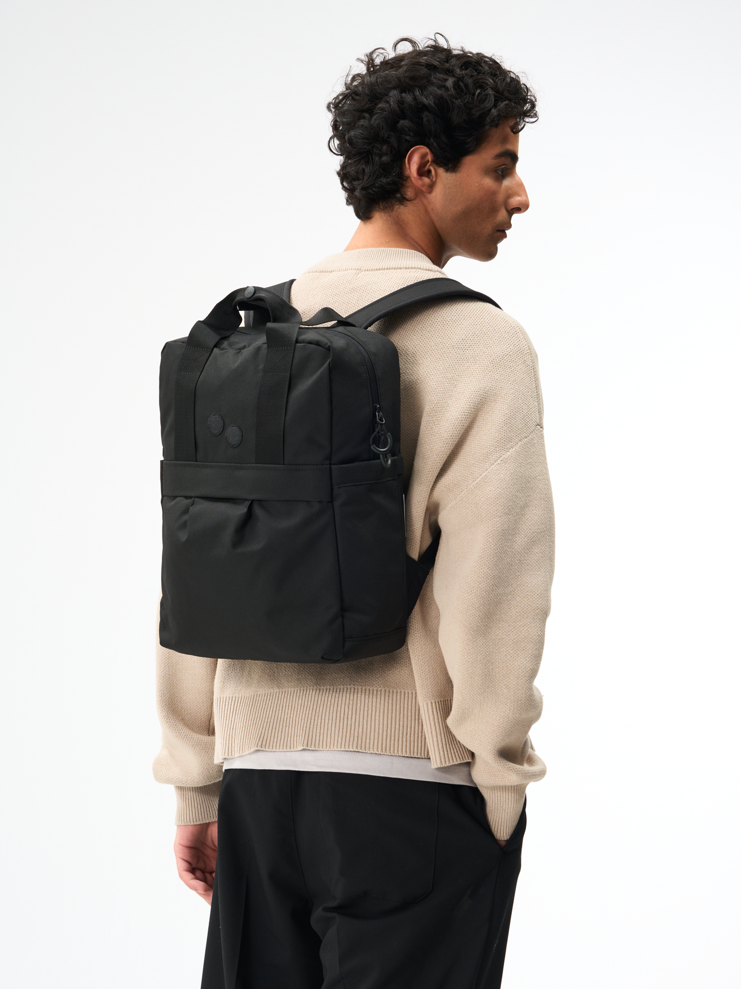 PINQPONQ KUTE Rucksack, rooted black