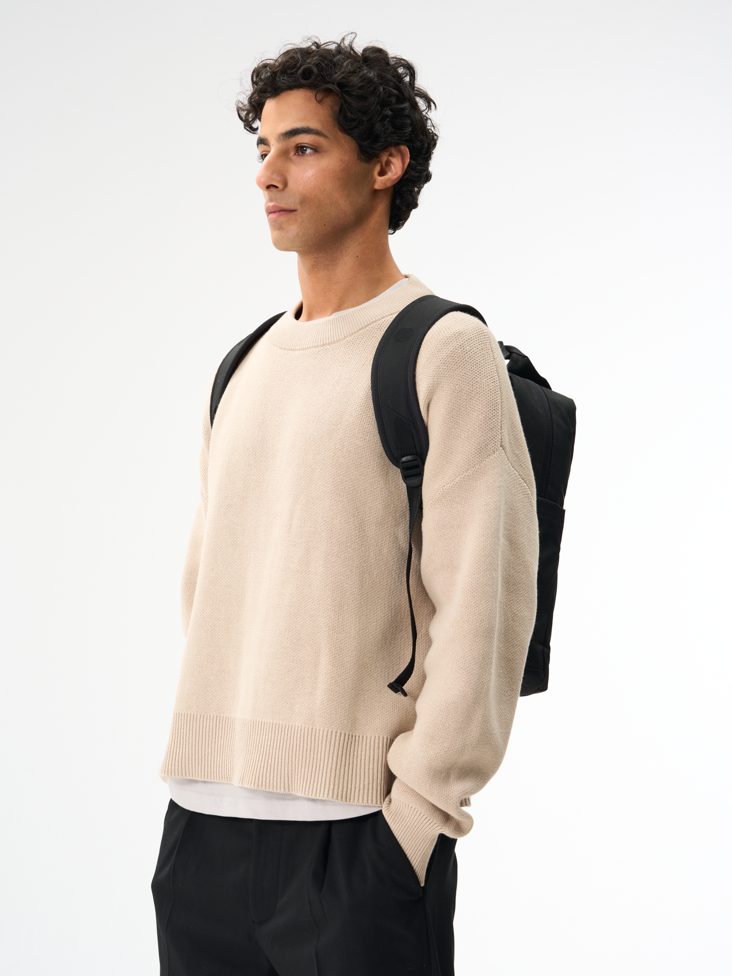 PINQPONQ KUTE Rucksack, rooted black