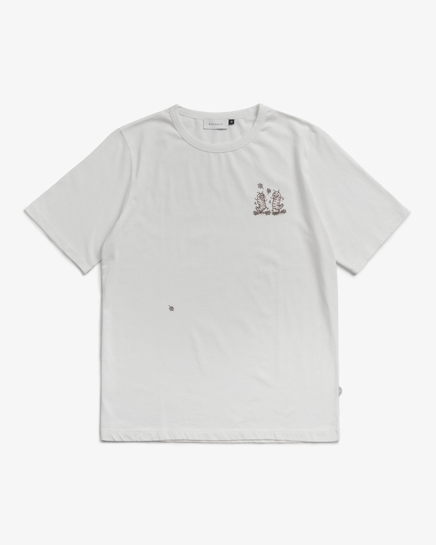 ROTHOLZ CATERPILLAR T-Shirt, offwhite