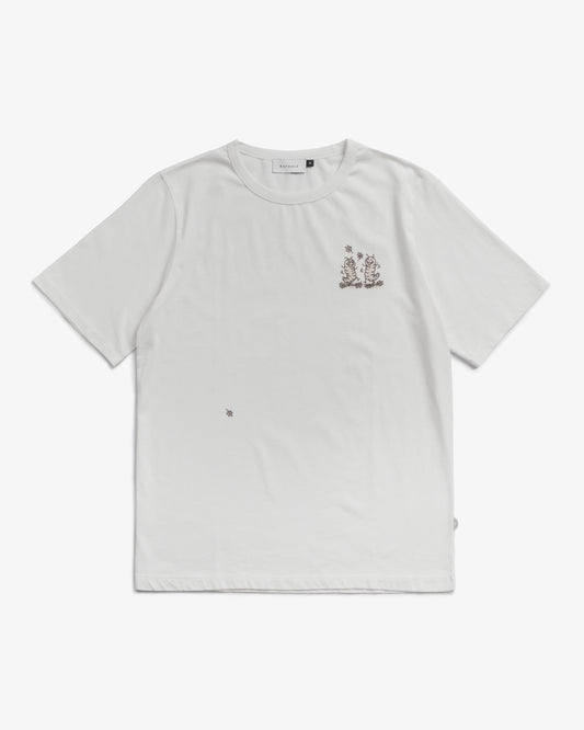 ROTHOLZ CATERPILLAR T-Shirt, offwhite