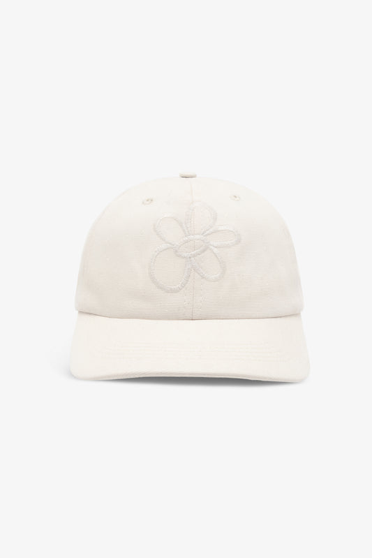 ROTHOLZ FLOWER CLASSIC Cap, natural white