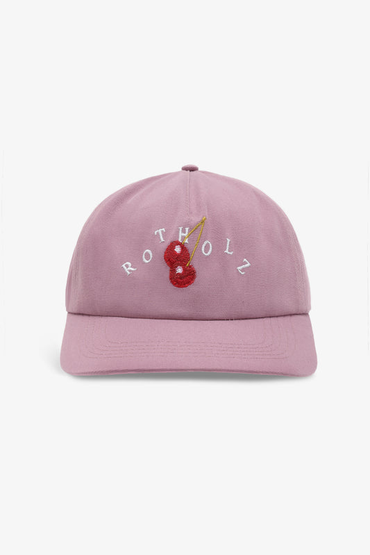 ROTHOLZ CHERRY LOGO Cap, pink stone