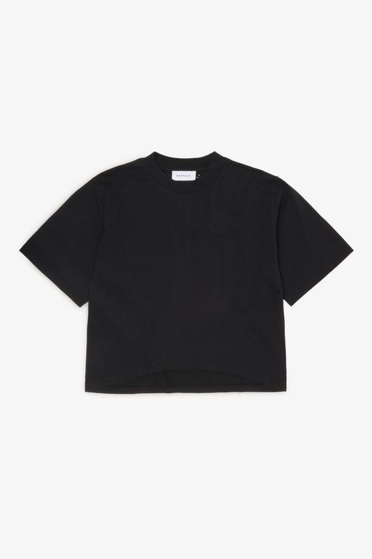 ROTHOLZ CROPPED T-Shirt, schwarz