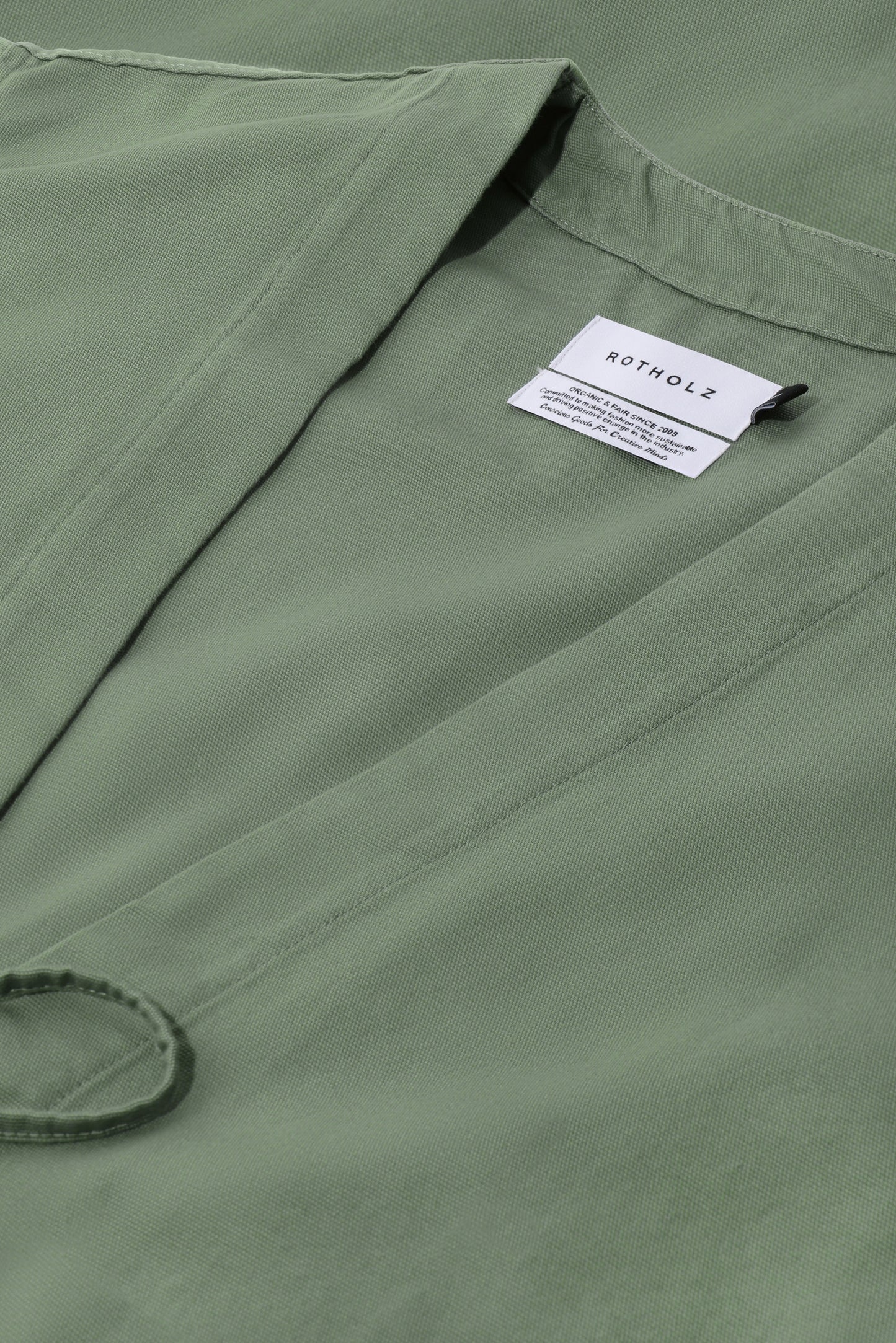 ROTHOLZ KIMONO Jacke, leaf green