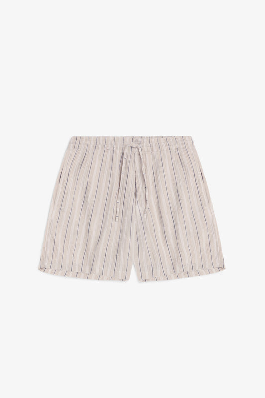 ROTHOLZ RELAXED Shorts, sand striped