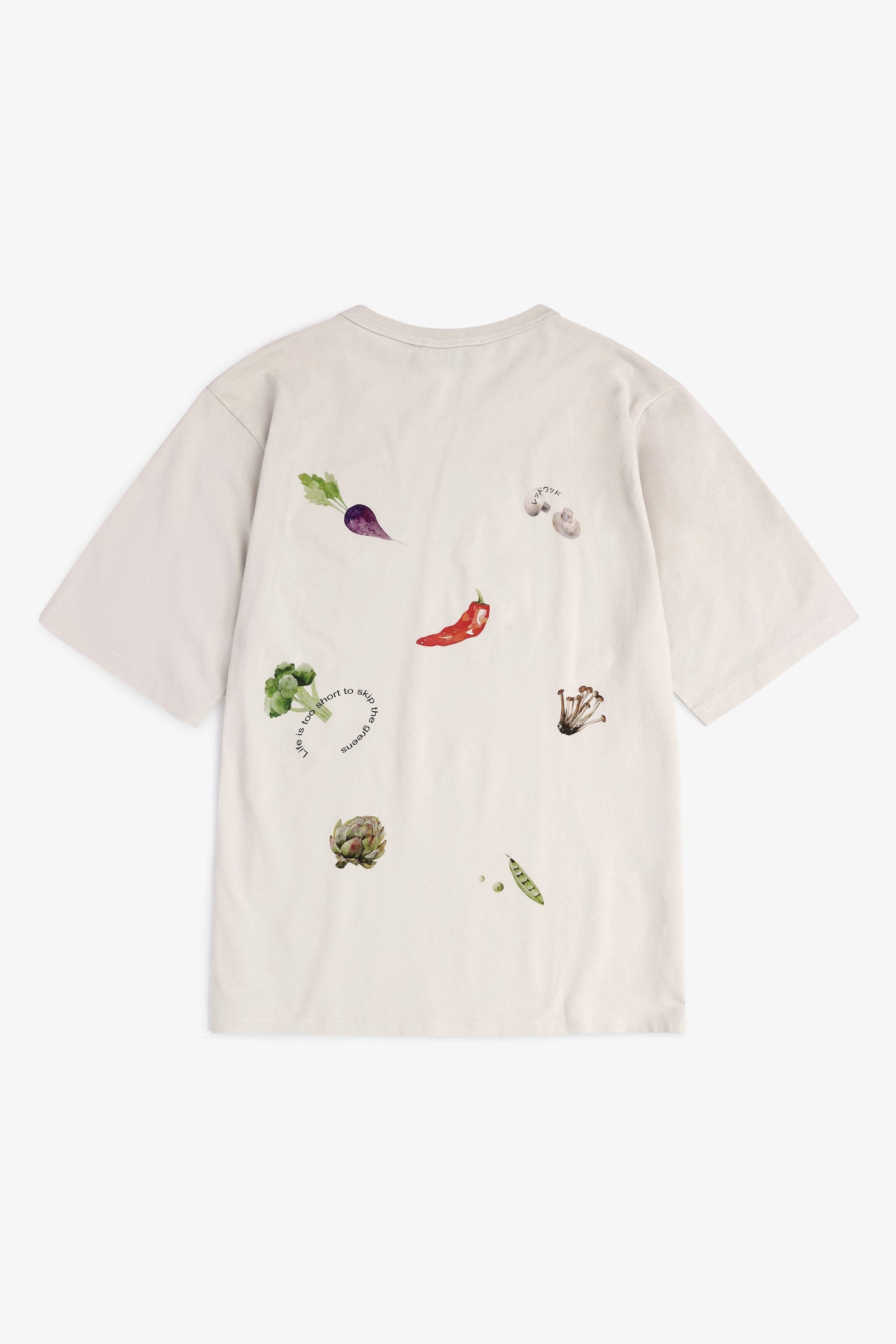 ROTHOLZ VEGGIE T-Shirt, nature white