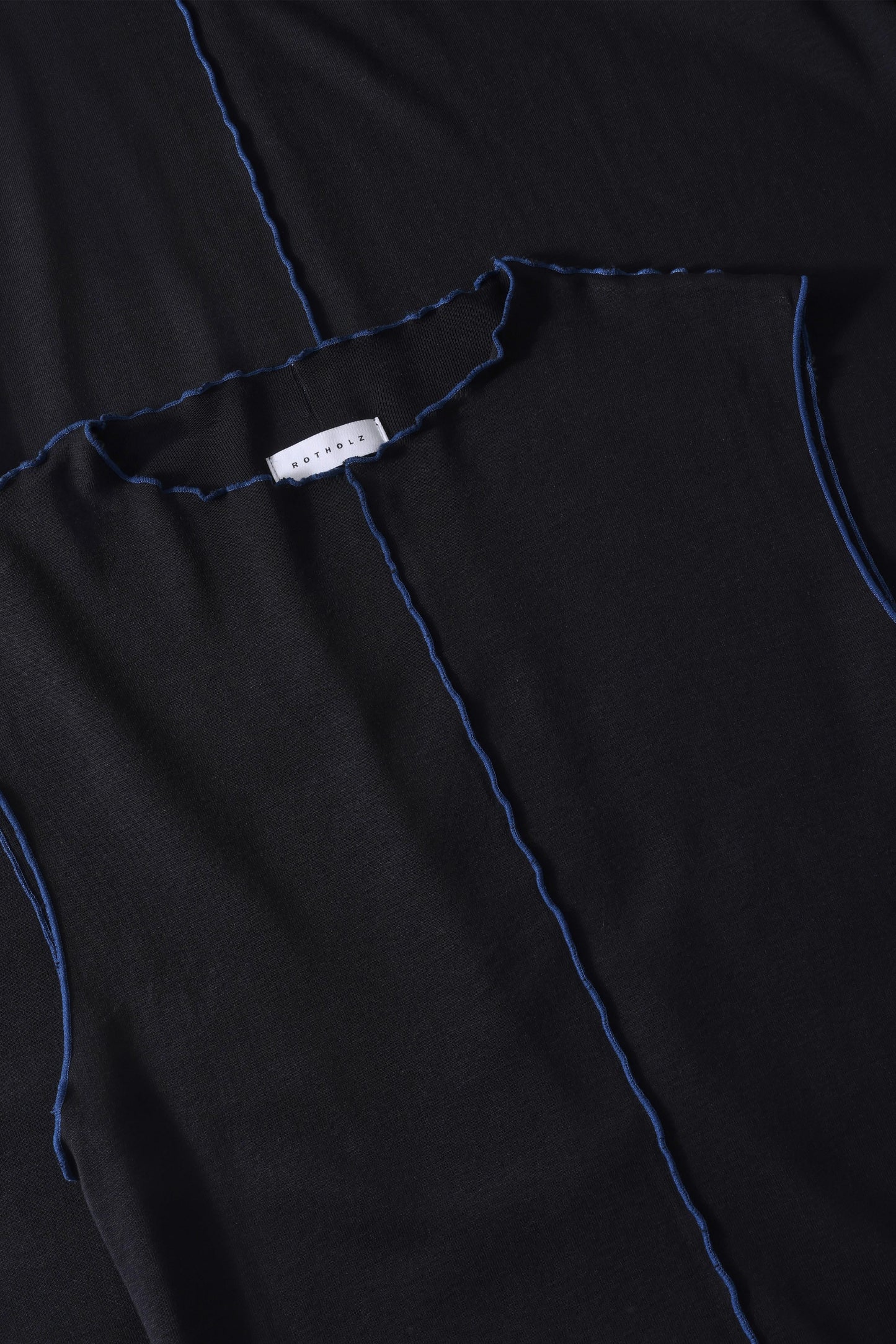 ROTHOLZ PIN-TUCKED Kleid, schwarz