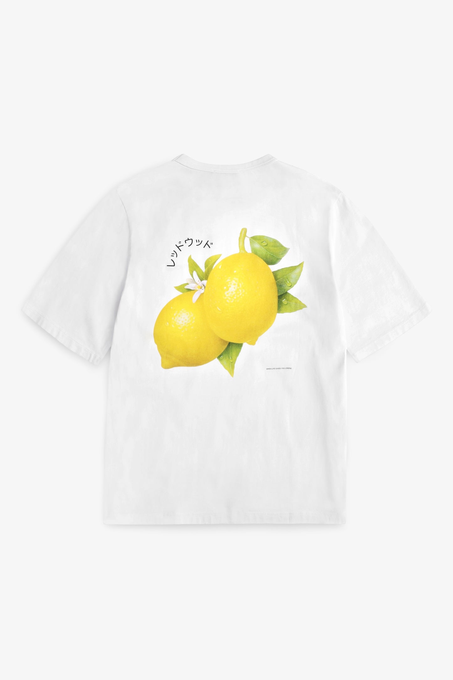 ROTHOLZ LEMON T-Shirt, weiß