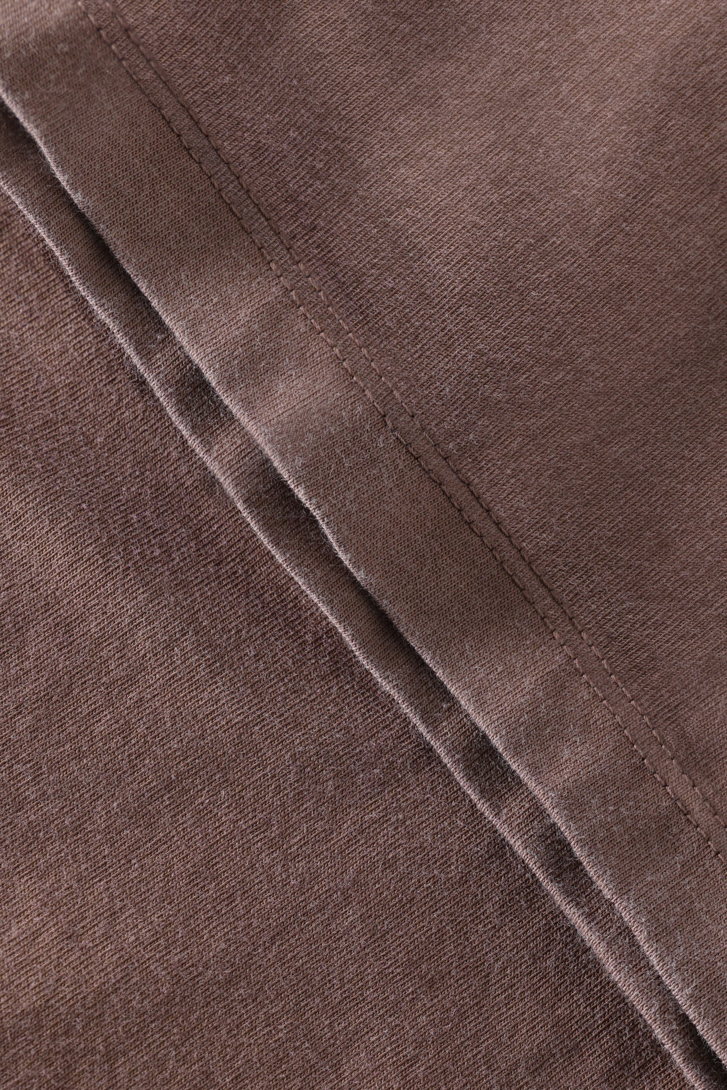 ROTHOLZ BIG COLLAR T-Shirt, faded brown