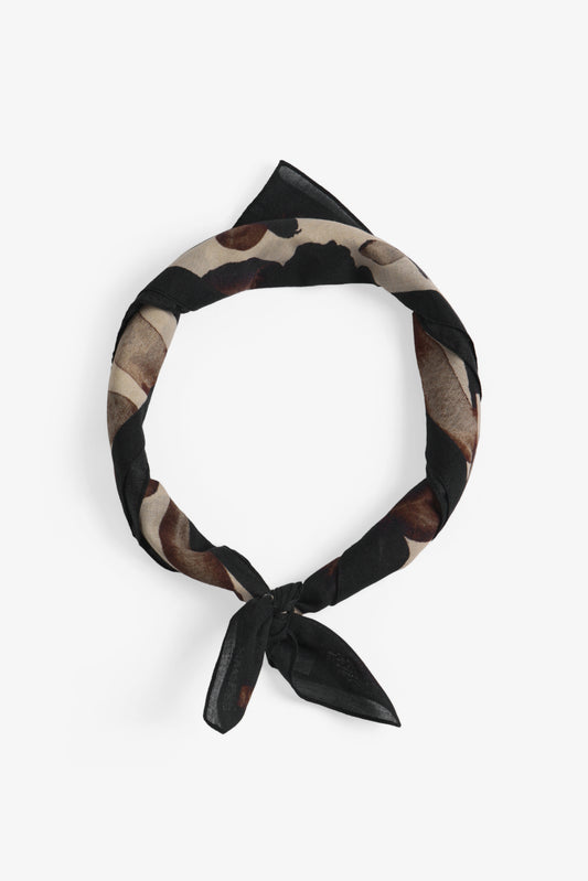 ROTHOLZ FLOWERY Bandana, sand flower