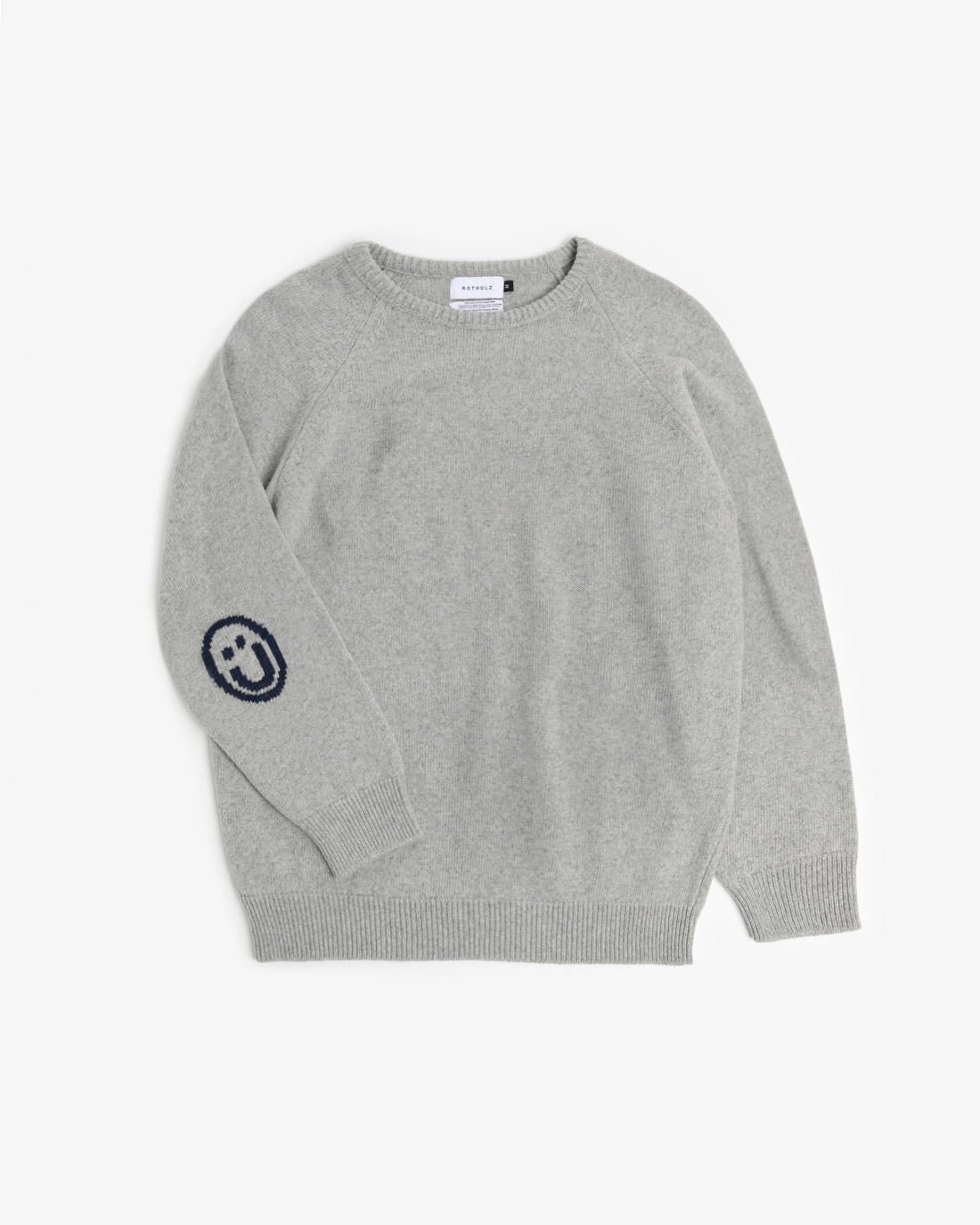 ROTHOLZ SMILING Pullover, grey melange