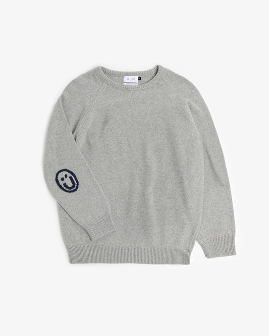 ROTHOLZ SMILING Pullover, grey melange