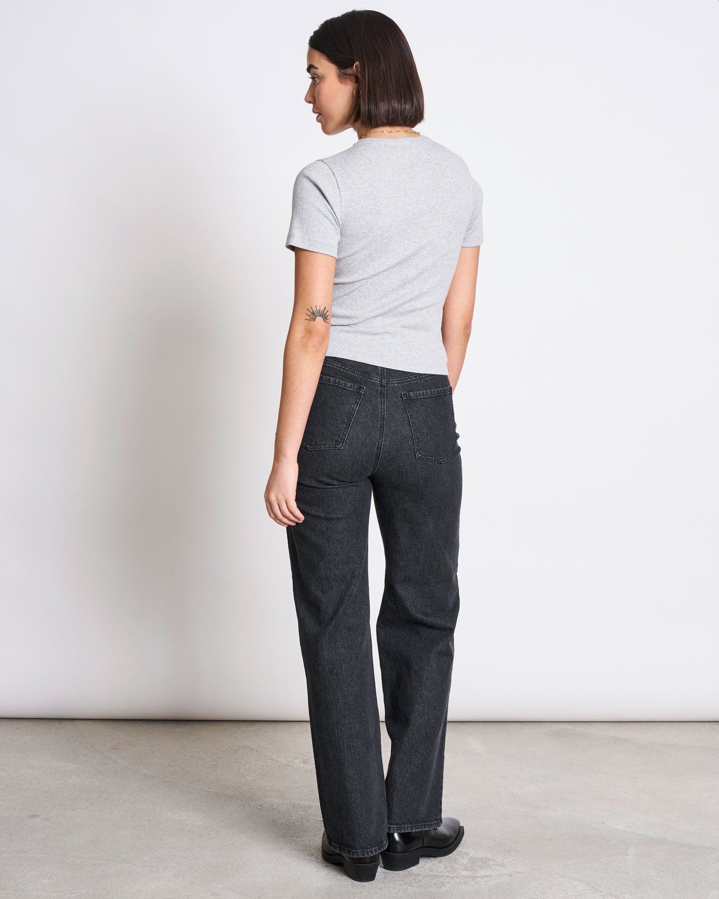 JAN|N JUNE SELENE Jeans, faded black