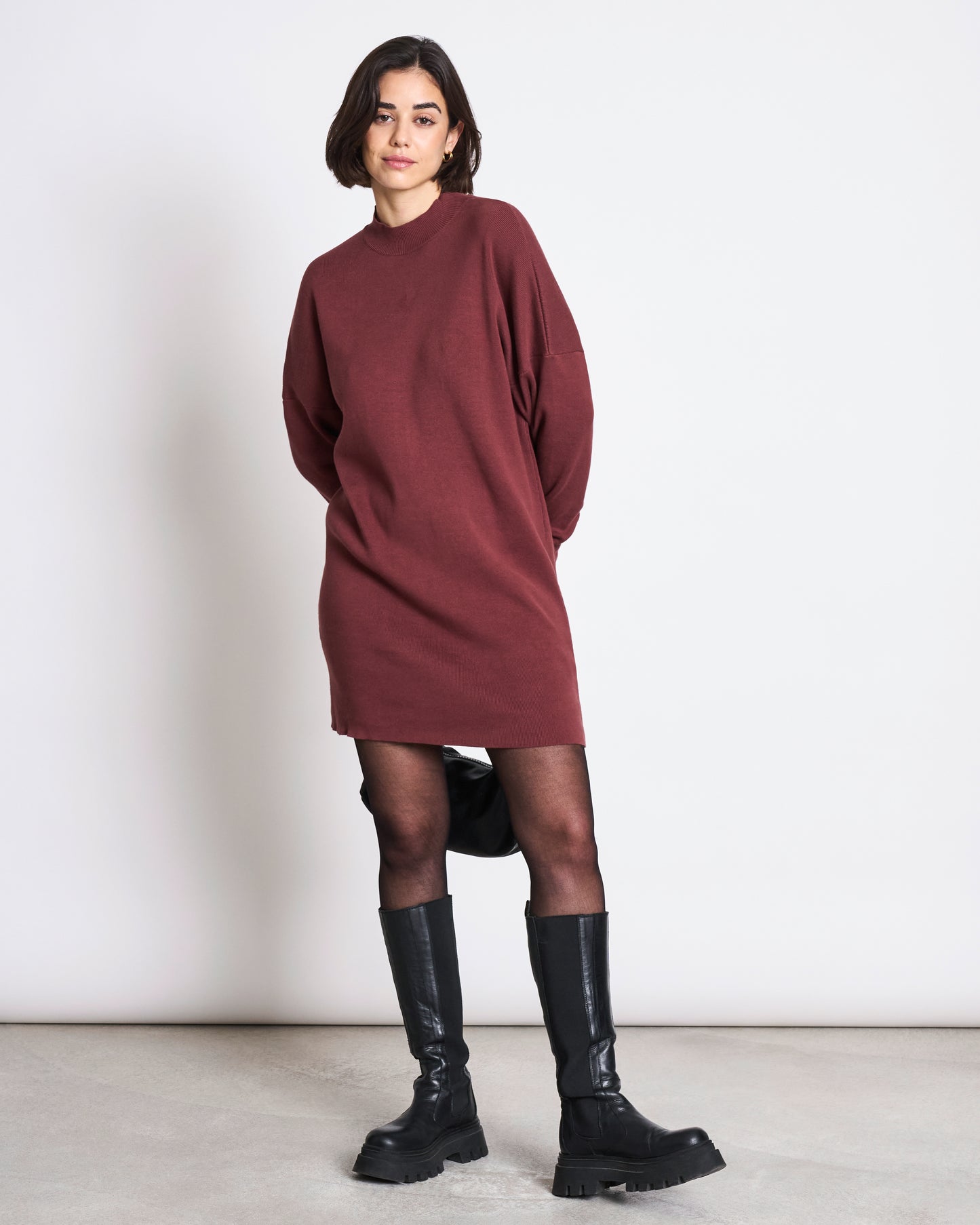 JAN|N JUNE NUNA Kleid, intense rust