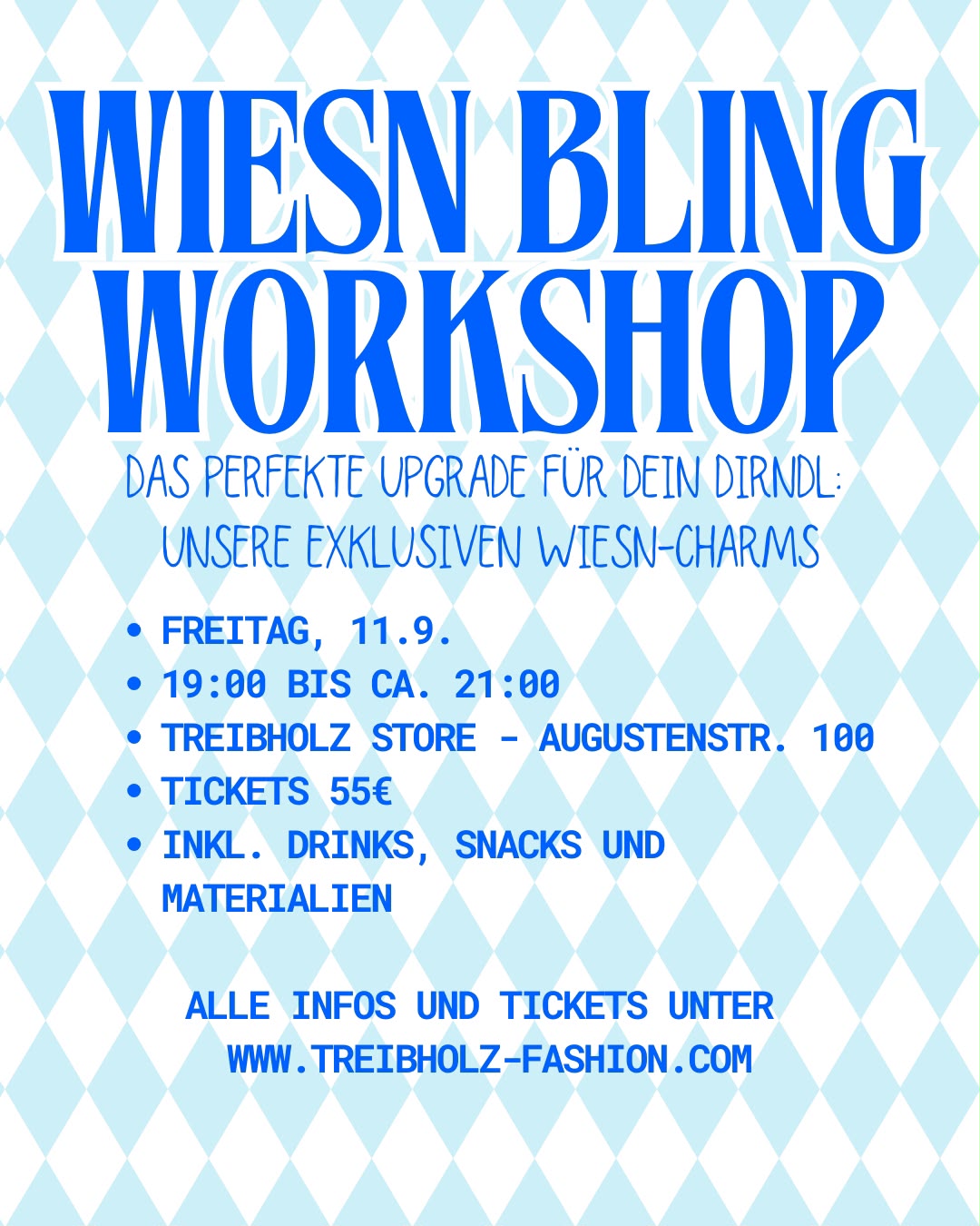 11.09.2026 DIY WIESN BLING WORKSHOP