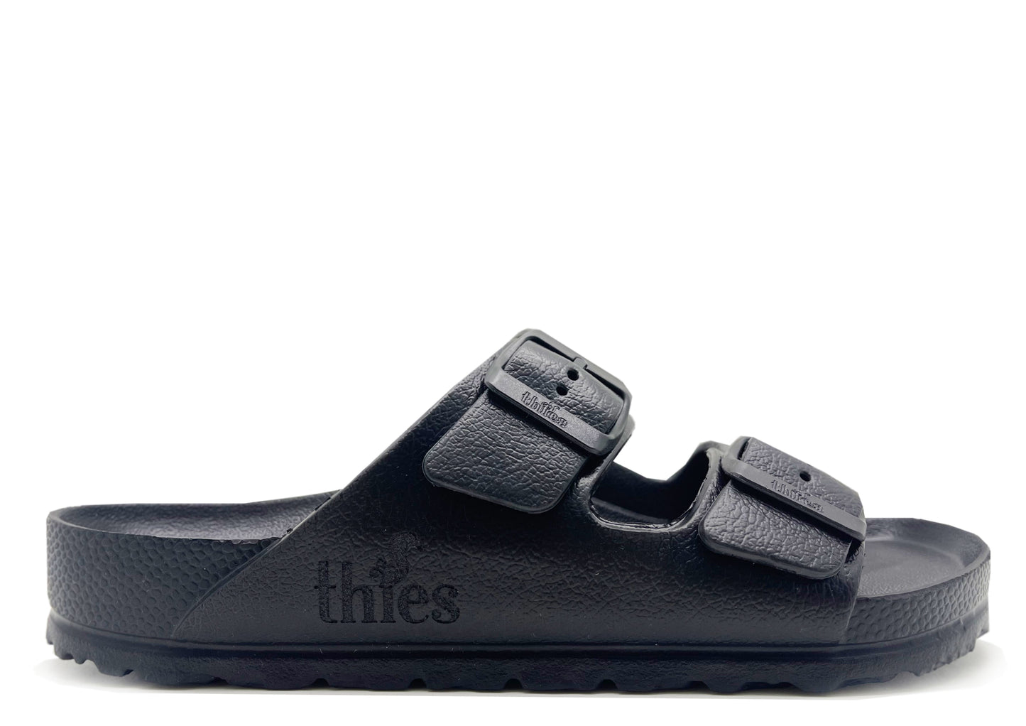 THIES 1856 ® ECOFOAM Sandale, schwarz