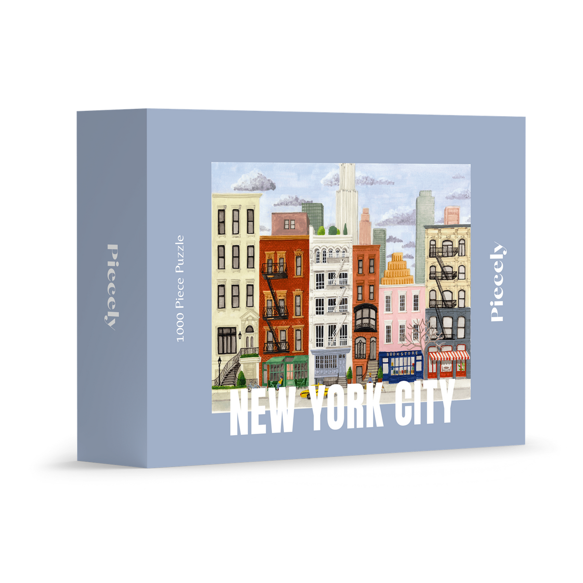 PIECELY PUZZLES NEW YORK CITY Puzzle, 1000 Teile