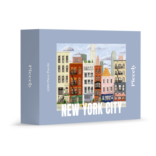 PIECELY PUZZLES NEW YORK CITY Puzzle, 1000 Teile