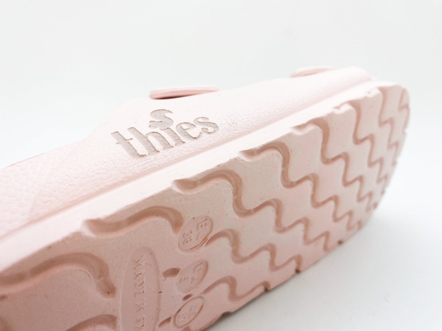 THIES 1856 ® ECOFOAM Sandale, light rose