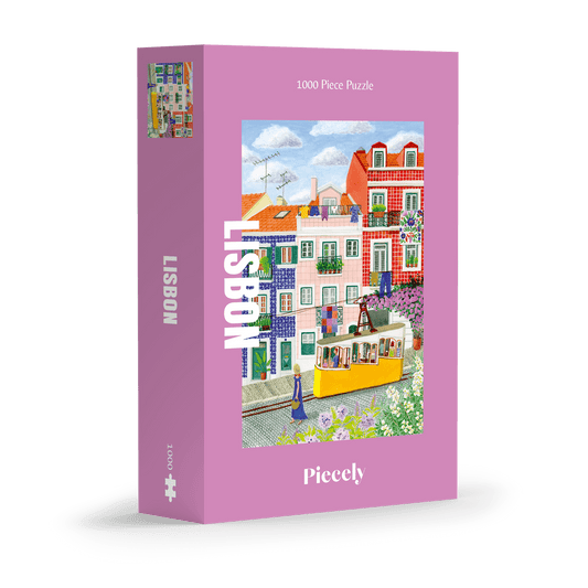 PIECELY PUZZLES LISBON Puzzle, 1000 Teile