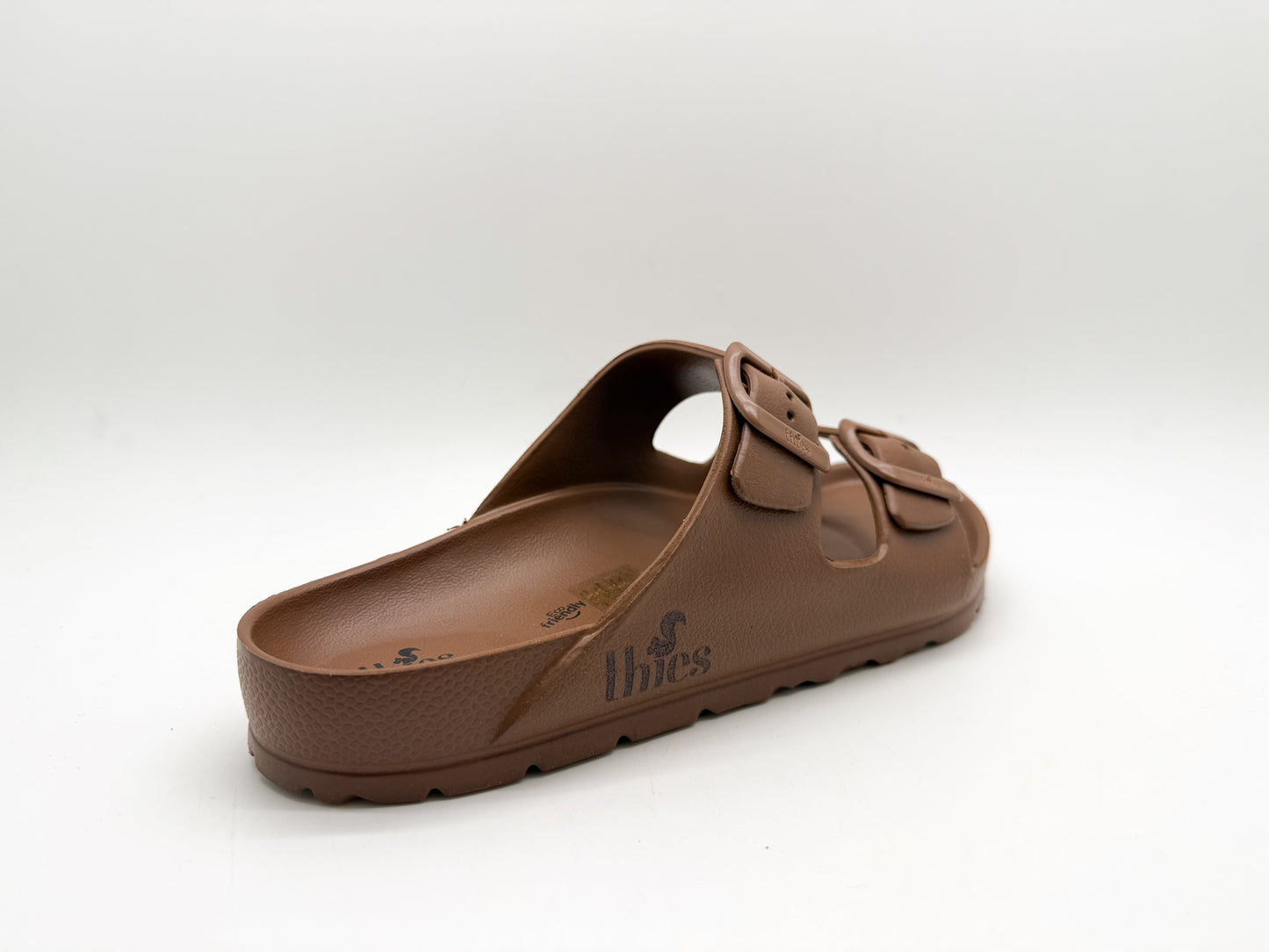 THIES 1856 ® ECOFOAM Sandale, braun