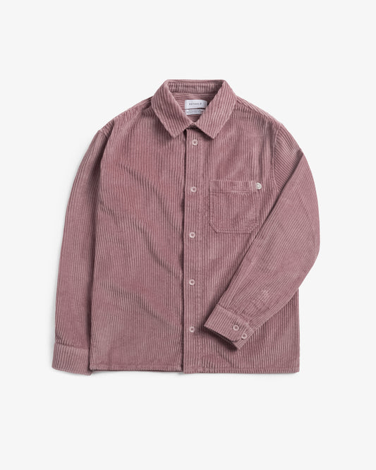 ROTHOLZ CORD CASUAL Hemd, washed pink