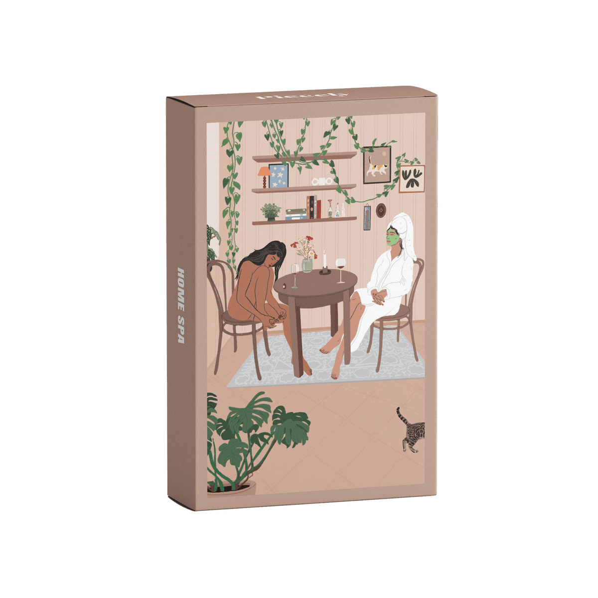 PIECELY PUZZLES HOME SPA Mini-Puzzle, 99 Teile