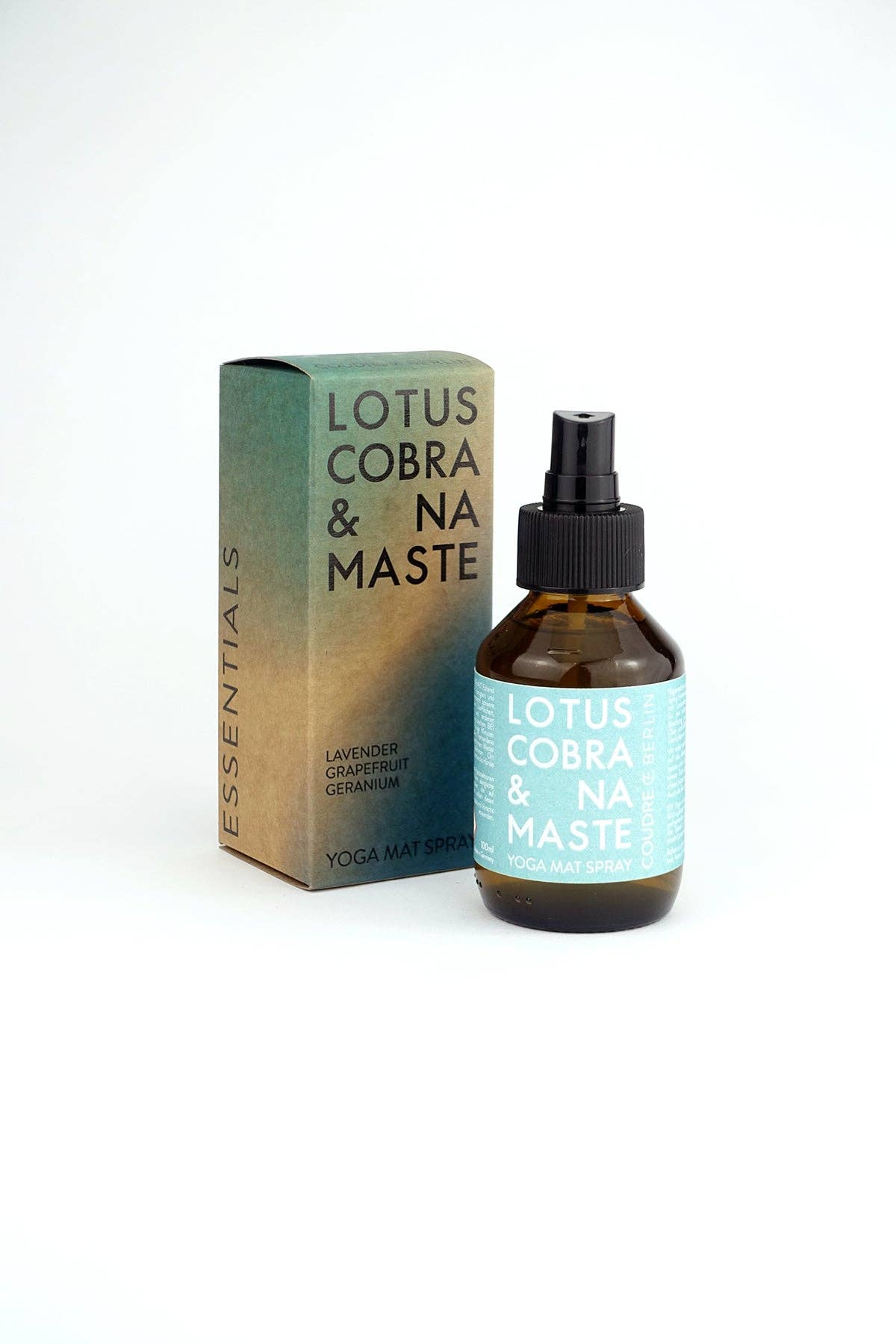COUDRE BERLIN LOTUS COBRA & NAMASTE, Yoga-Matten Spray