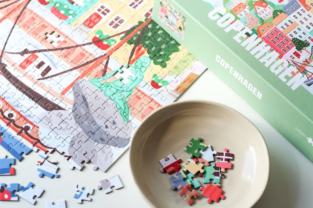 PIECELY PUZZLES COPENHAGEN Puzzle, 1000 Teile