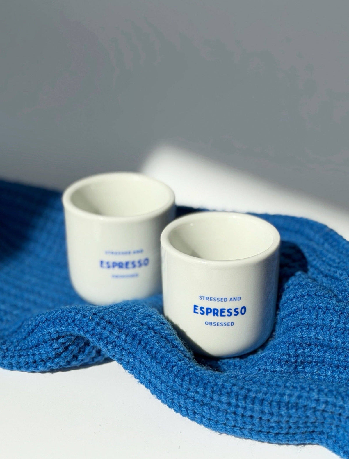 GOLDSCHERBEN HEART SMILEY Espresso Becher, weiß (2er Set)