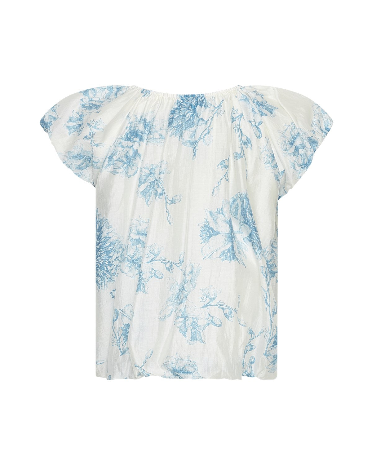MSCH EVANGELIA Bluse, blue flower