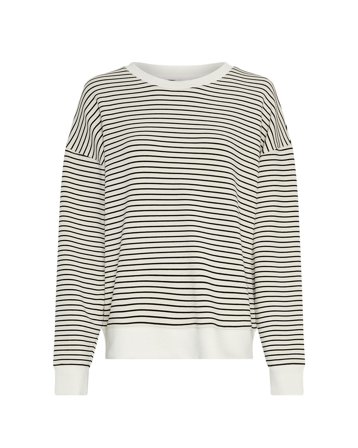 MSCH IMA Pullover, schwarz/ weiß