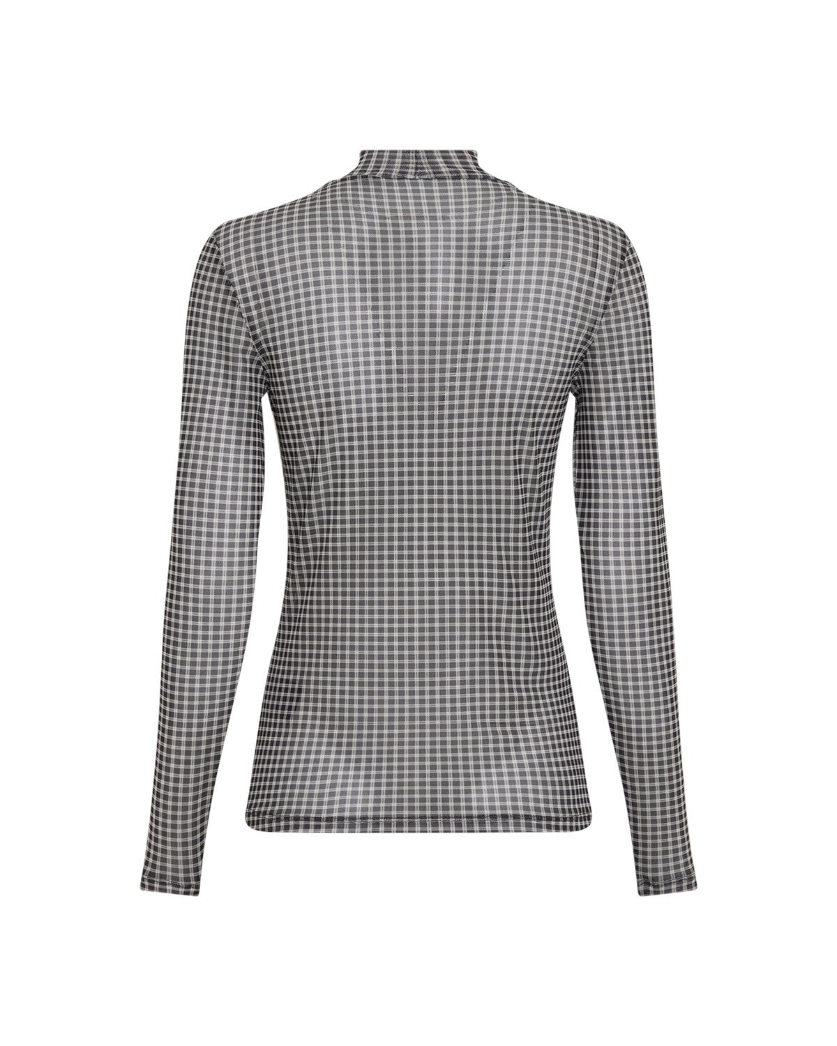 MSCH JANIE Longsleeve, black check