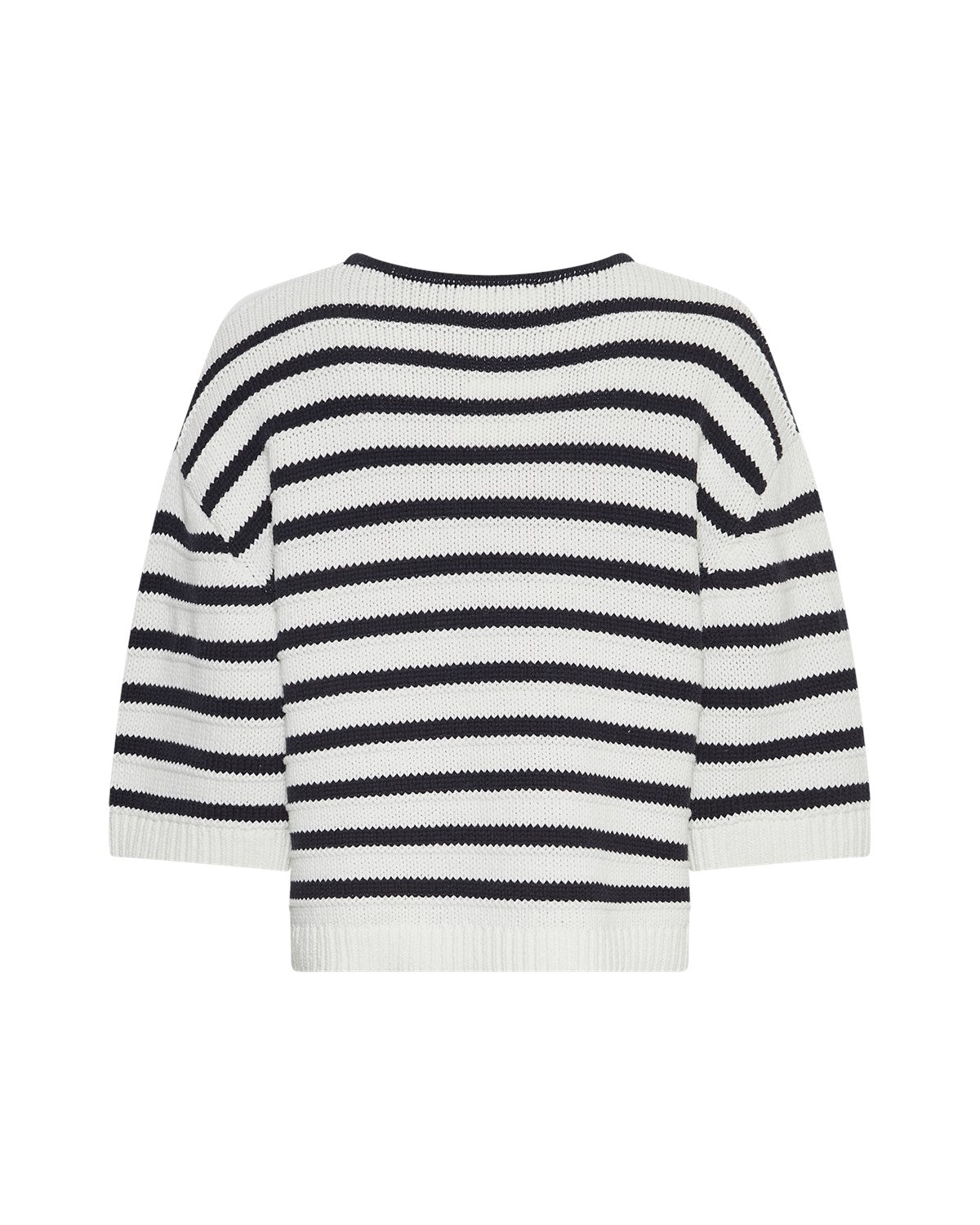 MSCH LEIKA Pullover, schwarz/ weiß