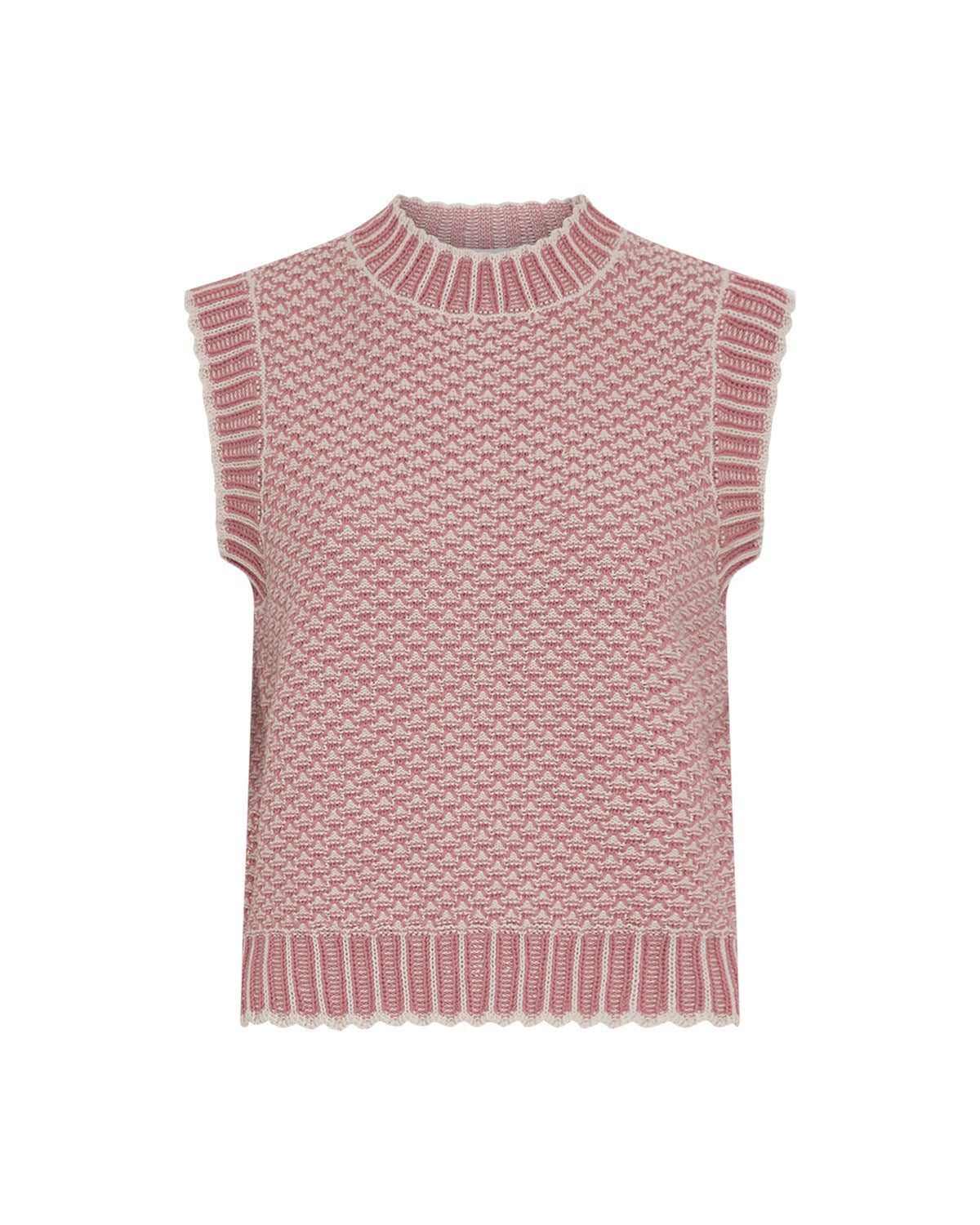 MSCH PILLA Top, oatmeal rose
