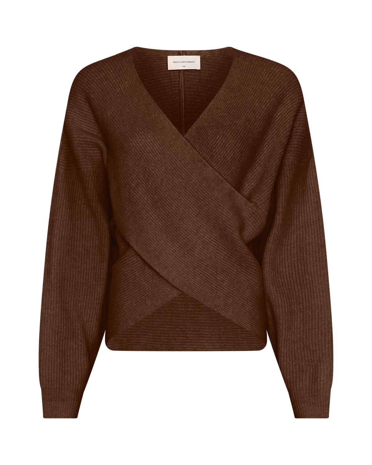 MSCH ZINELLE WRAP Pullover, slate black