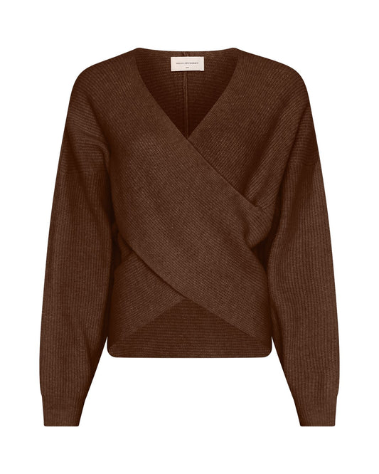 MSCH ZINELLE WRAP Pullover, slate black
